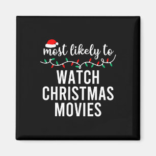 Am wahrscheinlichsten zu Weihnachten Matching Fami Magnet