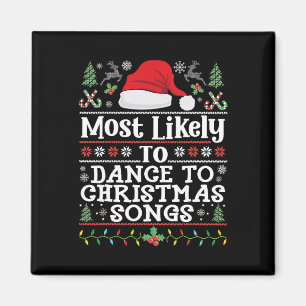 Am wahrscheinlichsten zu Weihnachtsliedern zu tanz Magnet