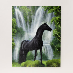 Am Wasserfall Puzzle