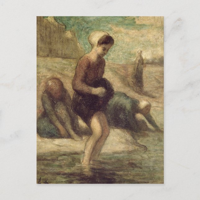 Am Wasserrand, c.1849-53 Postkarte (Vorderseite)