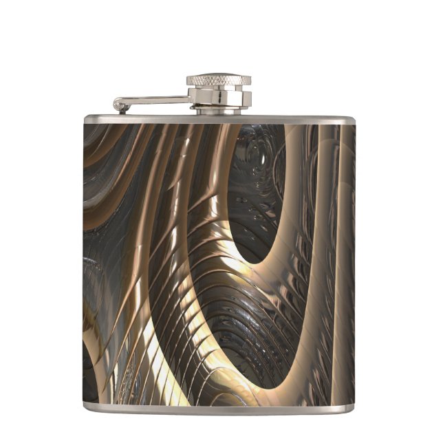 AMA 1 Wrapped Flask Flachmann (Vorderseite)