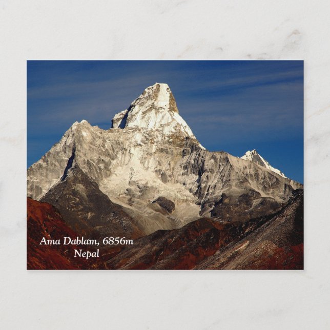 Ama Dablam Postkarte (Vorderseite)