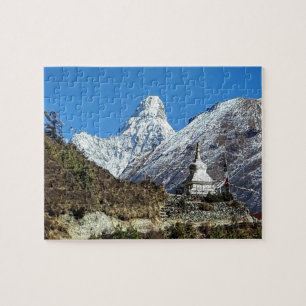 Ama Dablam, Sagarmatha, Everest Trail Ansichten /  Puzzle