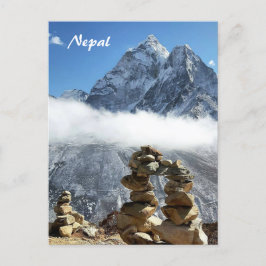 Ama Dablam, Sagarmatha, Everest trek / Nepal Postkarte