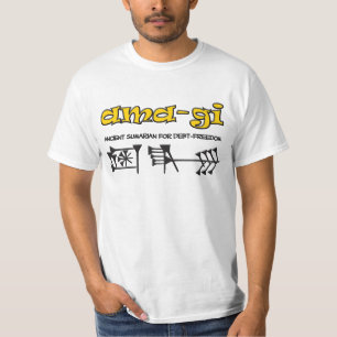 ama~gi bedeutet debt~freedom T-Shirt