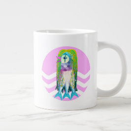 Amabie Japanischer Heilgeist Jumbo-Tasse