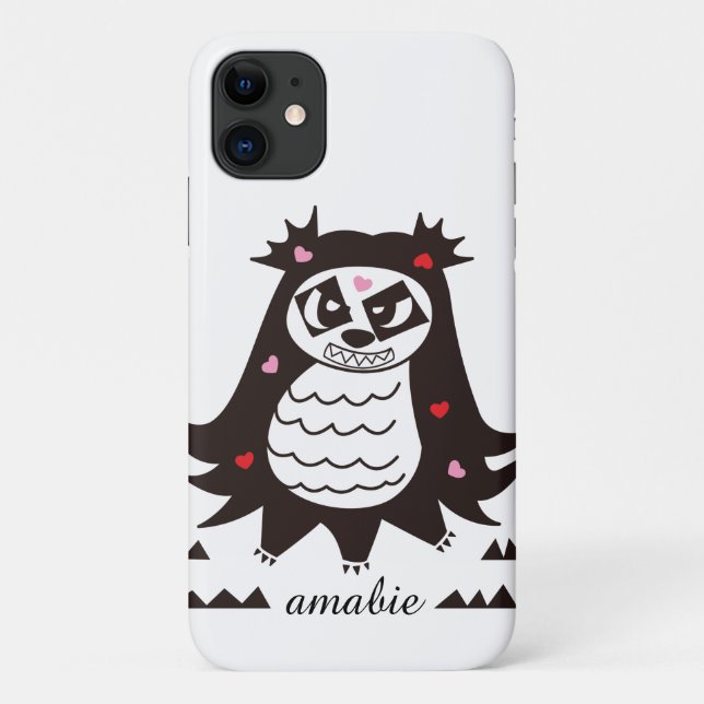 Amabie Panda Case-Mate iPhone Hülle (Rückseite)