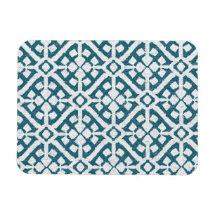 Amadora Blue Pattern Magnet