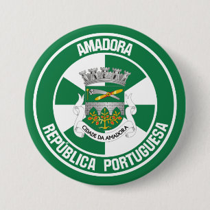 Amadora Round Emblem Button
