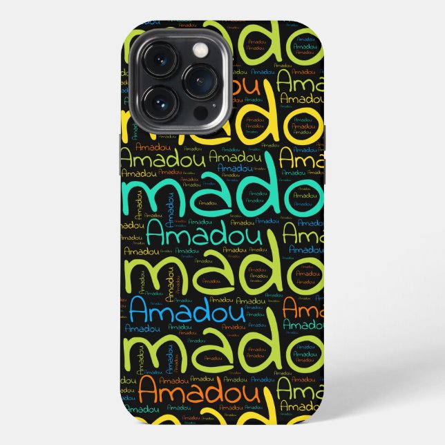 Amadou iPhone Hülle (Rückseite)