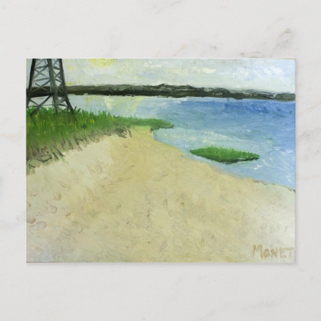 Amagansett Bay Postkarte (Vorderseite)