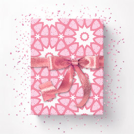 Amal Star Lattice in Pink Geschenkpapier