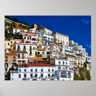 Amalfi-Architektur Poster