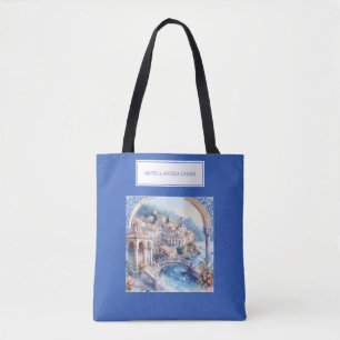Amalfi Coast Blue Tiles Italien