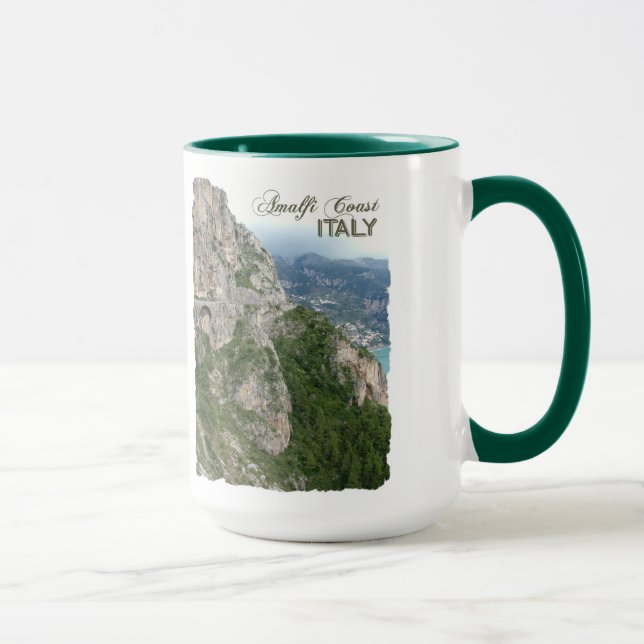 Amalfi Coast Custom Tasse - wählen Sie Stil, Farbe (Rechts)