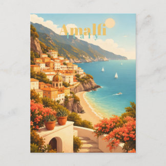  Amalfi Coast Italy Postkarte