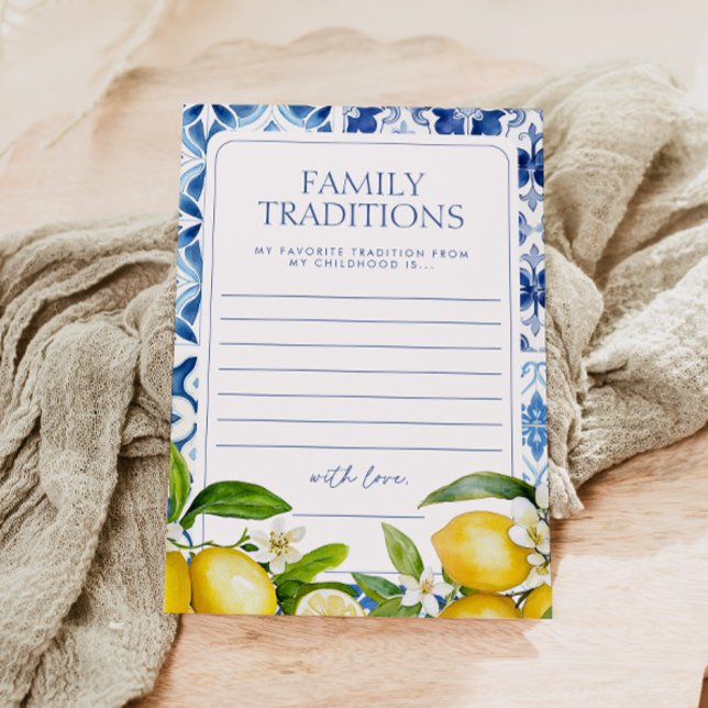 Amalfi Coast Lemon Baby Dusche Familie Traditionen (Von Creator hochgeladen)