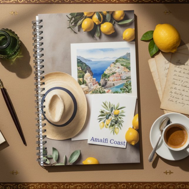 Amalfi Coast Lemon & Travel Notizbuch (Von Creator hochgeladen)