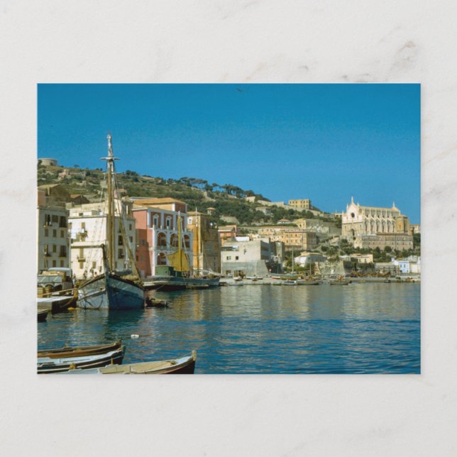 Amalfi, direkt am Wasser Postkarte (Vorderseite)