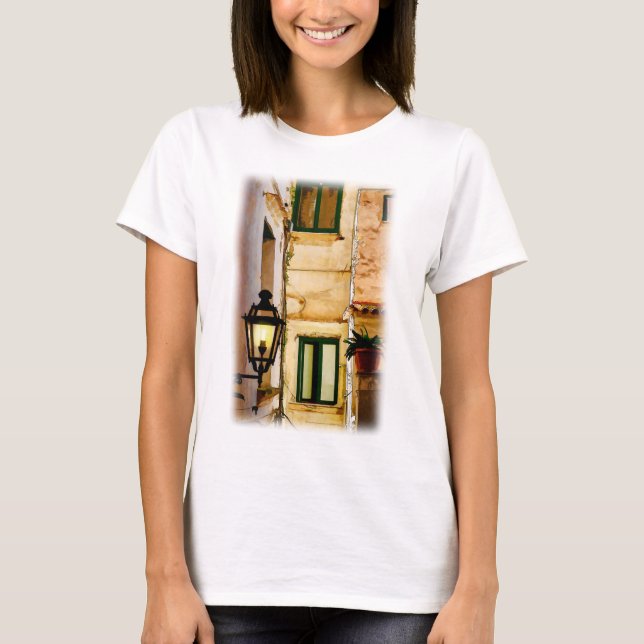 Amalfi-Hintergassen T-Shirt (Vorderseite)
