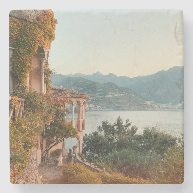 Amalfi Holiday Stone Untersetzer (Vorderseite)