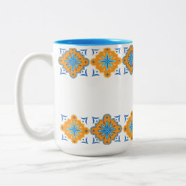Amalfi Inspirierter Cup, Sommer Dolce Italia Cups Zweifarbige Tasse