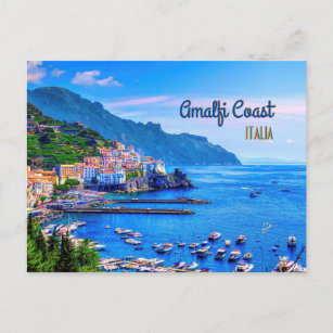 Amalfi Italien Europa Moderne Reisefotografie Postkarte