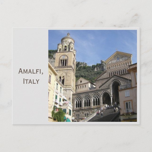 Amalfi, Italien Foto Postkarte (Vorderseite)