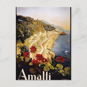 Amalfi, Italien Postkarte