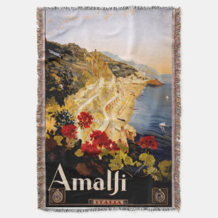 Amalfi Italien Reiseplaner Kunst Grafik Decke