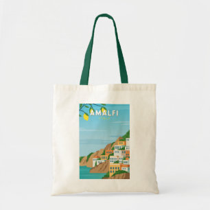 Amalfi Italien Retro Reisen Vintag Tragetasche