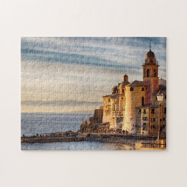 Amalfi Küste Cinque Terre Italien landschaftlicher Puzzle (Horizontal)