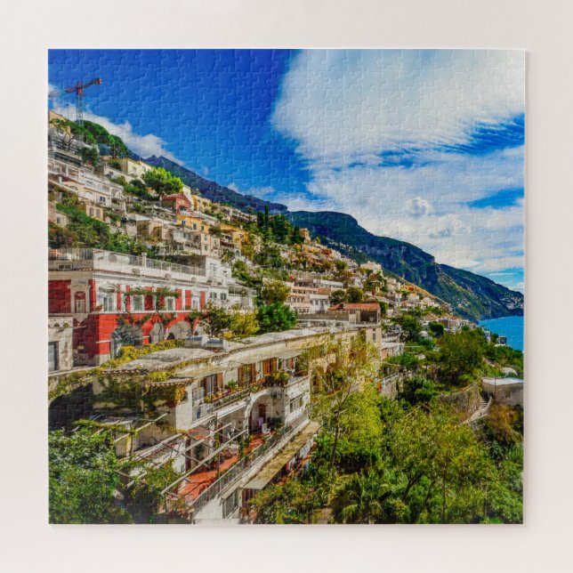 Amalfi Küste Cinque Terre Italien landschaftlicher Puzzle (Horizontal)