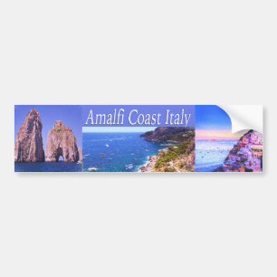 Amalfi-Küste Italien Aufkleber Autoaufkleber