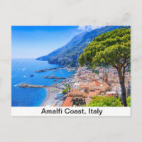 Amalfi Küste, Italien. Aussicht auf die Stadt Amal