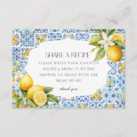 Amalfi Küste Italien Gemeinsames Rezept Einladung 