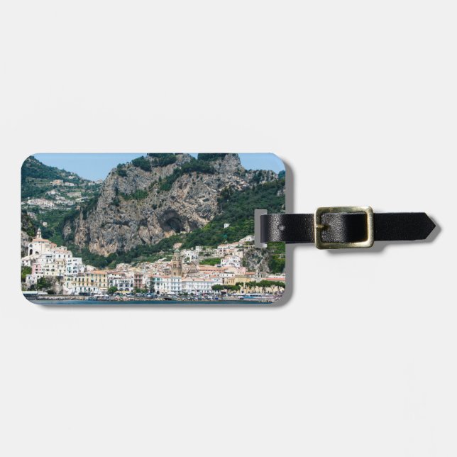 Amalfi-Küste, Italien Gepäckanhänger (Vorderseite horizontal)