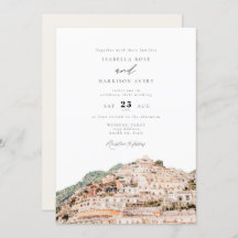 Amalfi Küste Italien Hochzeit der Skyline
