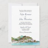 Amalfi Küste Italien Hochzeit Skyline