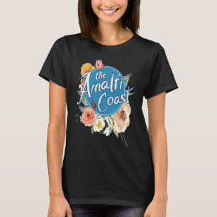 Amalfi Küste ITALIEN Italienisch Vintag Floral T-Shirt