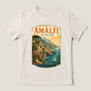 Amalfi-Küste Italien La Dolce Vita Vintage Tri-Blend Shirt