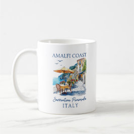 Amalfi Küste Italien Landschaftlich Sommer Kaffeetasse