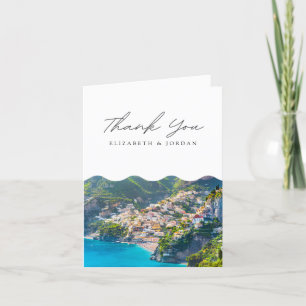 Amalfi-Küste Italien Leere Dankeskarten Dankeskarte