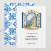 Amalfi-Küste Italien Mittelmeer-Hochzeit