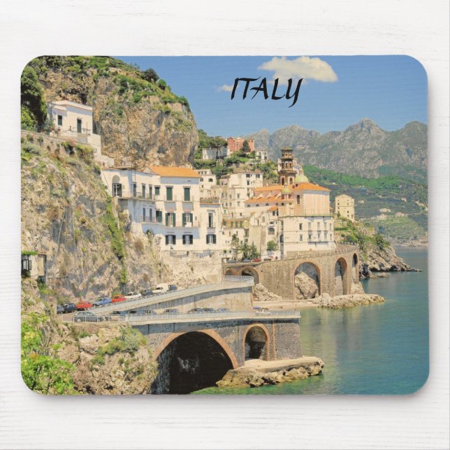 AMALFI-KÜSTE ITALIEN MOUSEPAD (Vorne)