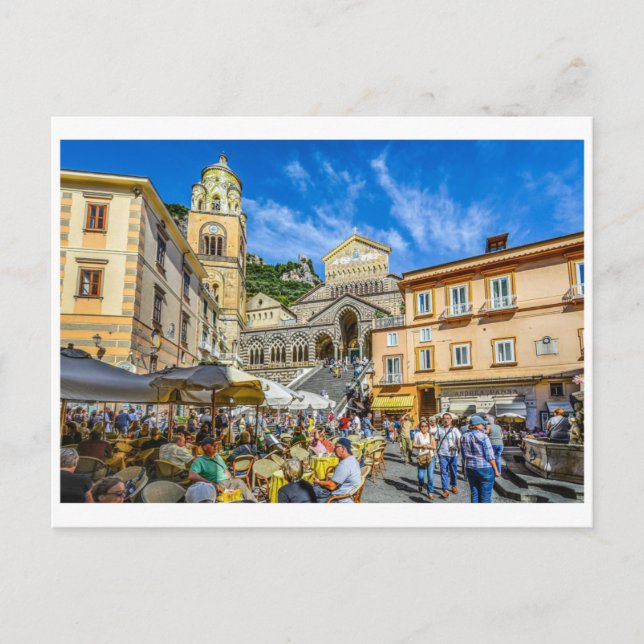 Amalfi Küste, Italien Postkarte (Vorderseite)