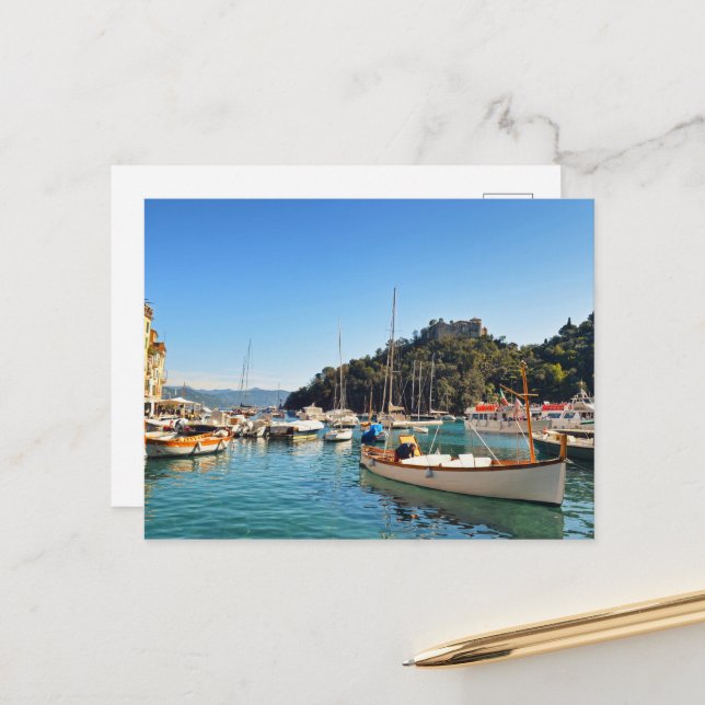 Amalfi Küste Italien Postkarte (Vorderseite/Rückseite Beispiel)