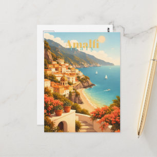 Amalfi-Küste Italien Postkarte
