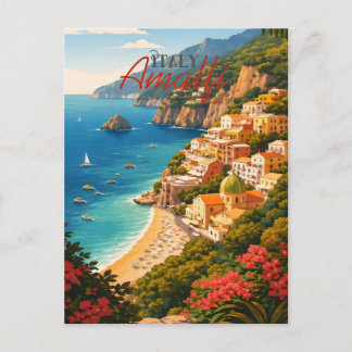 Amalfi-Küste Italien Postkarte