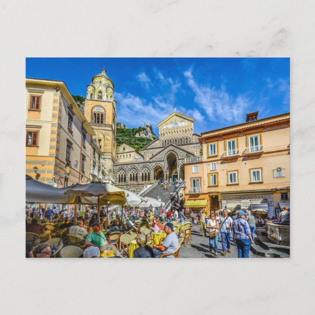Amalfi Küste, Italien Postkarte (Vorderseite)